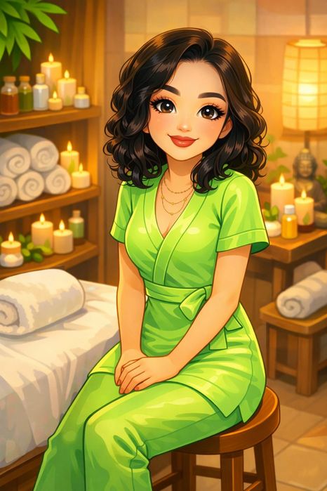 Оздоровительный  массаж спа пилинг