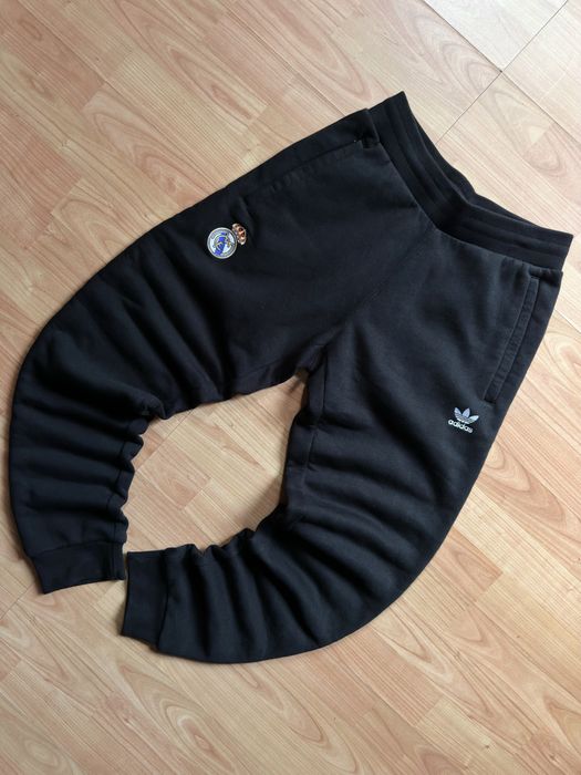 Pantaloni pants joggers sweats cuffed tapered Adidas Real Madrid