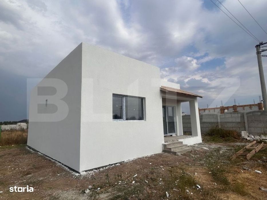 Casa noua, 70 mpu, 250 mp teren, zona Carcea