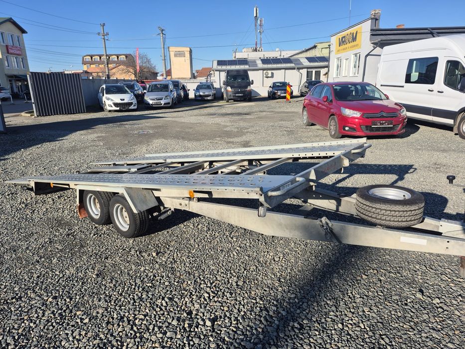 Trailer/Platforma Auto Rabatabil Pongratz - 09/2017 - Lungime 4m