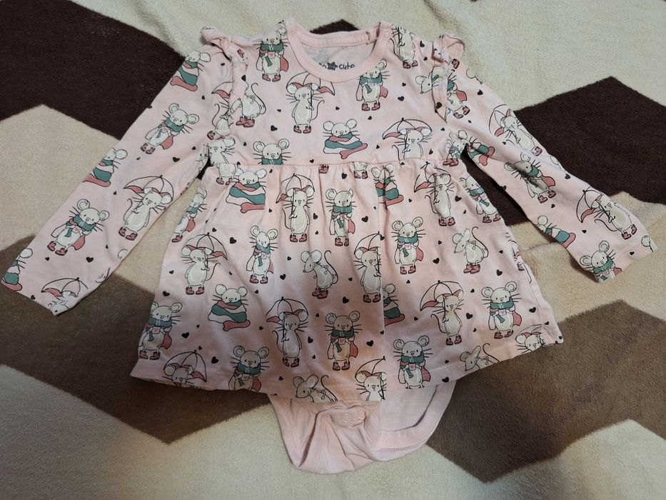 Rochița body cu mânecă lungă