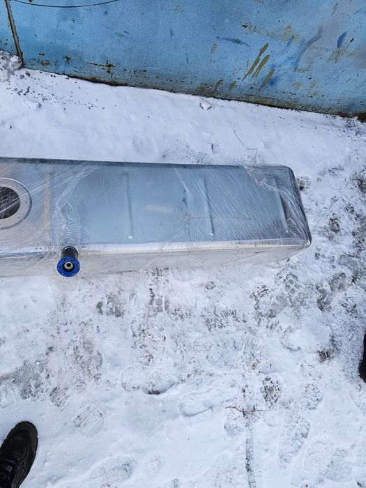 Бак под хром 140 литр на газель