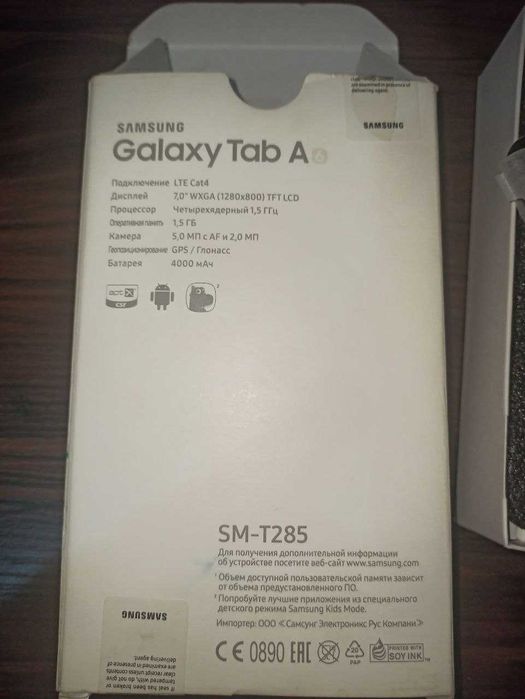 Samsung Tab Planshet