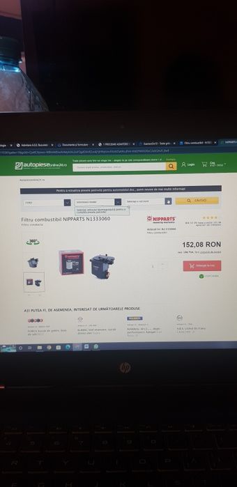 Filtru combustibil NIPPARTS N1333060