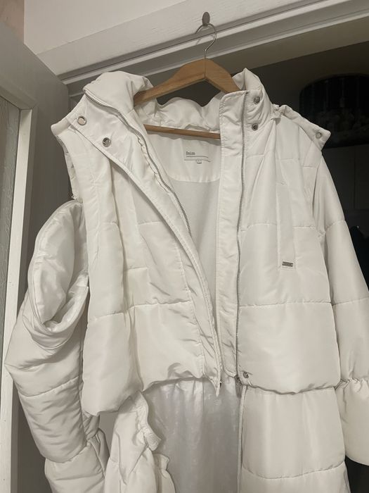 Дамско зимно палто Salsa (3 в 1) – Бяло – Размер L – Като ново!