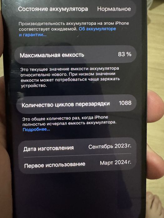 Продам Iphone 15