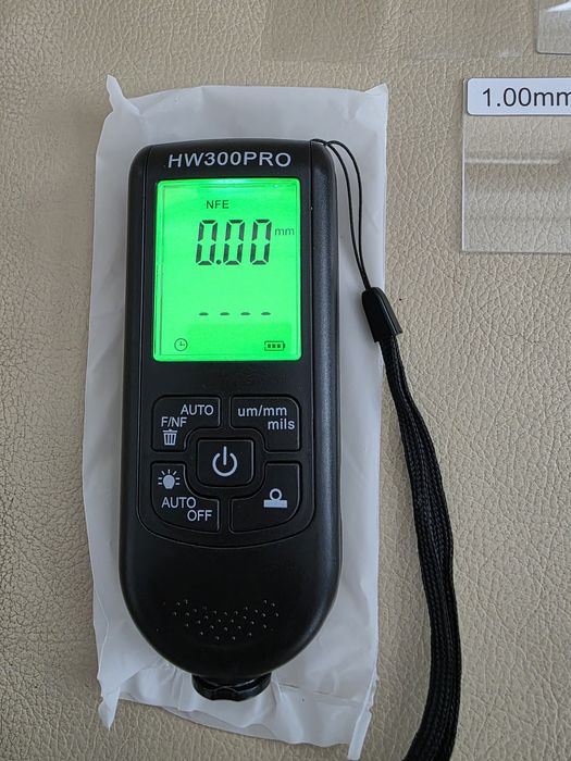 Tester grosime vopsea DLED, ecran LCD, 0~2000um, negru, 120x45x20mm