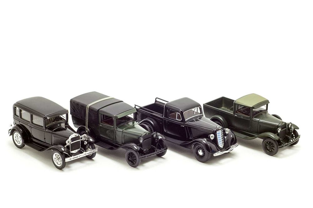 Игрушечные ретро автомобили, машины ф-мы Наш Автопром, масштаб 1:43.
