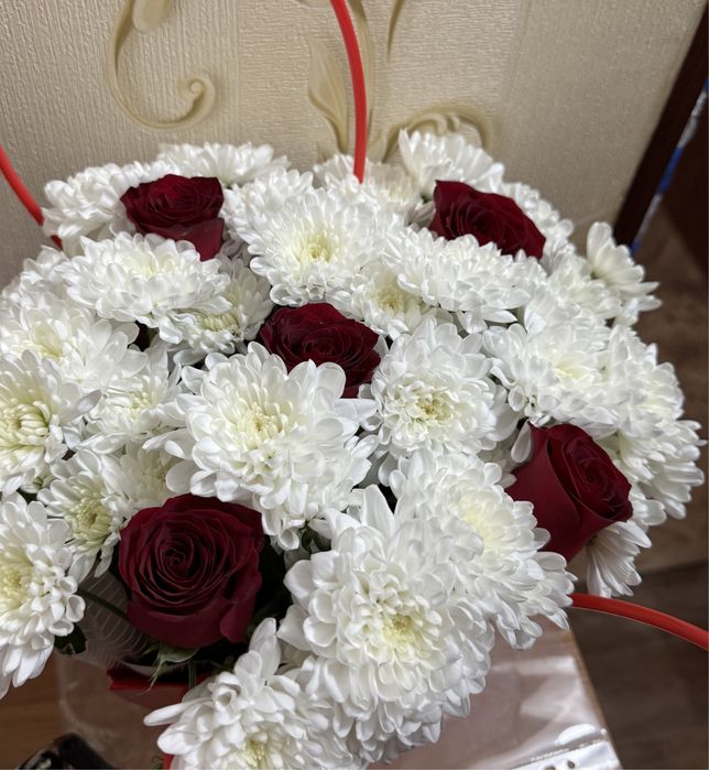 Красивый букет, из роз