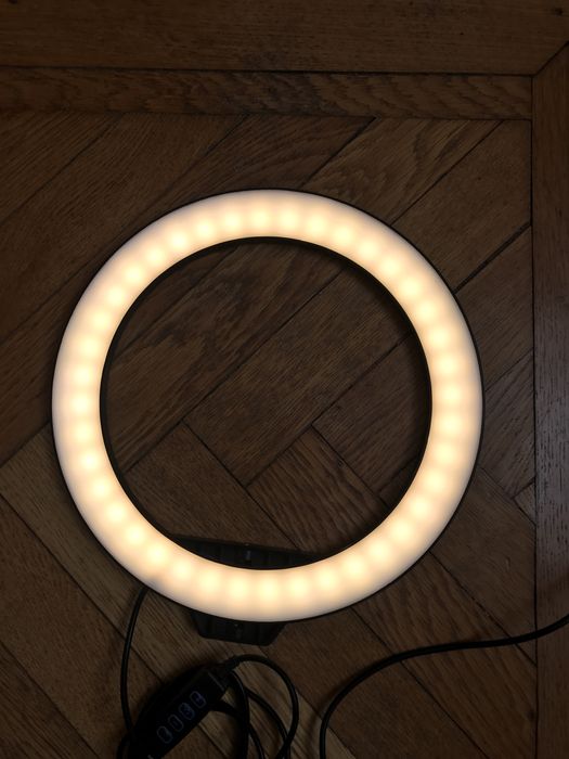Lampă cerc led pt vloggeri - jocuri, jucării