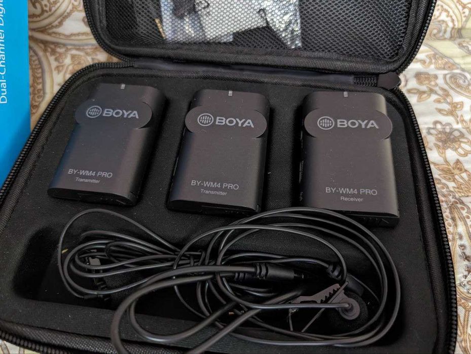 безпроводной микрофон Boya BY-WM4 PRO K2 (как новый)