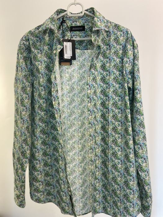 Комплект мъжка риза и панталон - Andrews - размер М