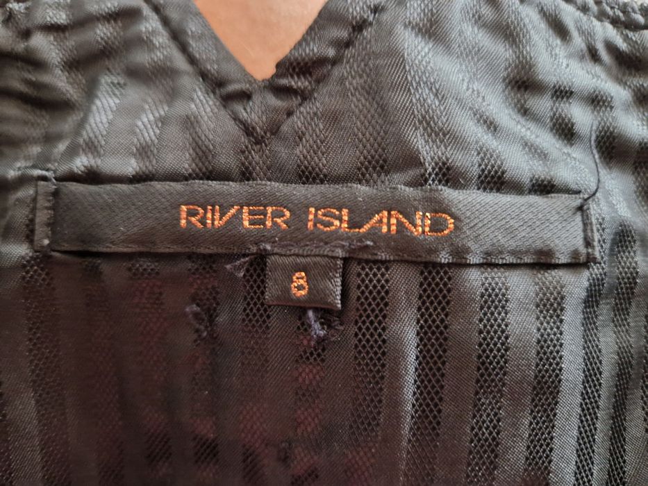 Sort elegant din stofa dama/fete River Island