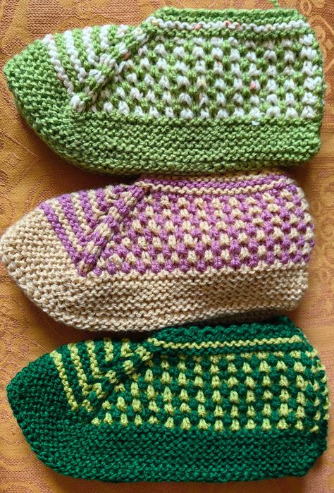 Ръчно плетени терлици