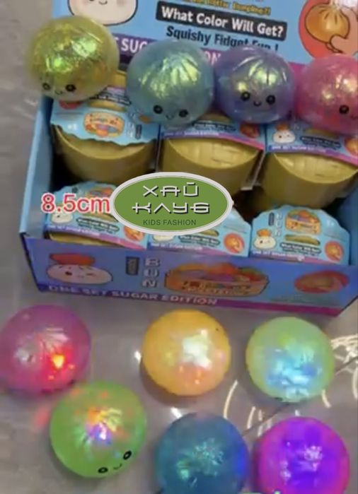 Светещи Squishy Dumpling/Lighting squishy