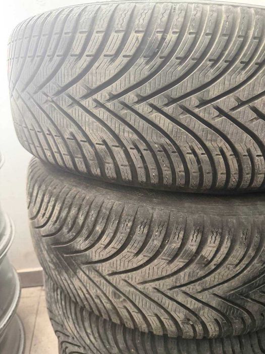 Set jante originale R17 VW SEAT SKODA prindere 5x112 235.55.r17 bonus anv iarna profil bun