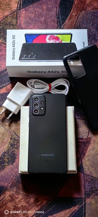 SAMSUNG GALAXY A52s 5G-Топ състояние.Пълен комплект