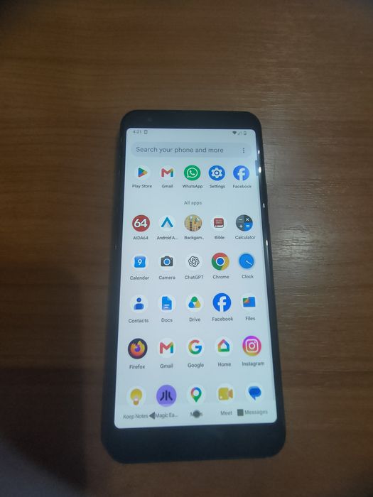 Google  Pixel 3a sticla fisurat