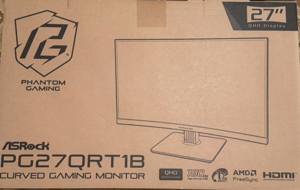 Монитор игровой изогнутый