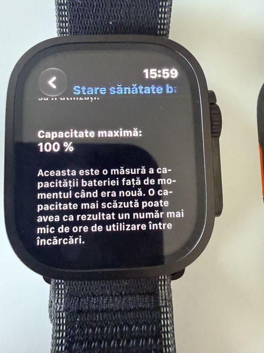 Apple Watch Ultra 3 49mm Black Titanium – 4 curele