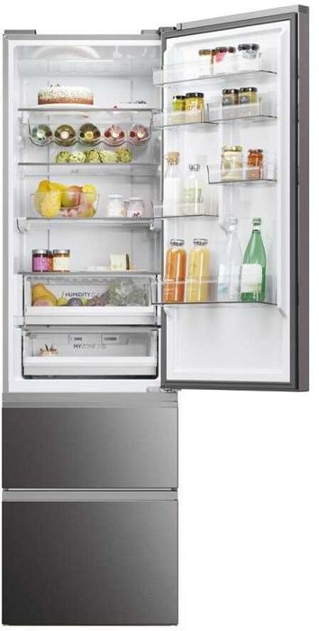 Хладилник с фризер HAIER HTW5620CNMP 205см.