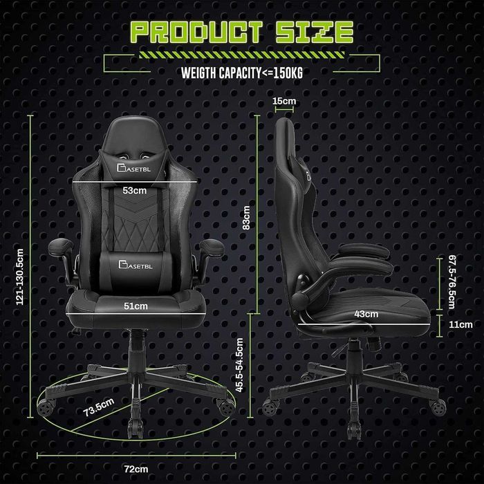 Scaun ergonomic pentru birou, cotiere reglabile, inaltime ajustabila, ideal gamming- RESIGILAT