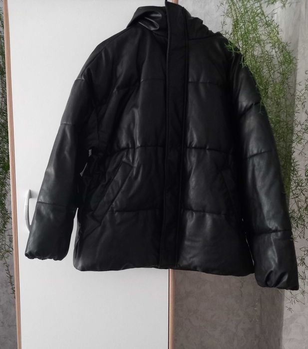 Дамско Кожено Зимно Яке Answear Lab