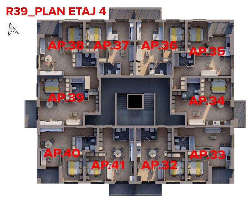 Apartament nou - ARED – Direct de la dezvoltator