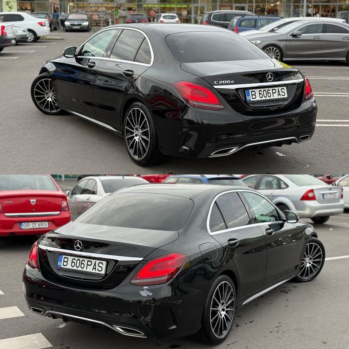 Mercedes-Benz C200d AMG pachet Panoramic