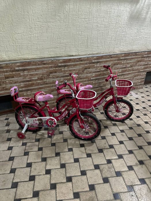 новый детский велосипед