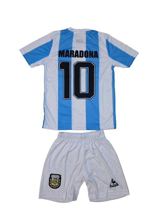 Ново Световно 2026 Аржентина Бял Екип на Меси Аржентина Комплект