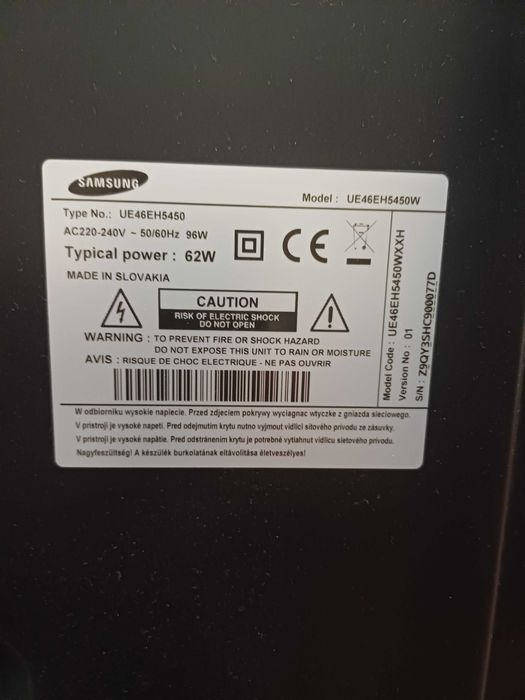 SMART TV Samsung , diagonala 116 cm,