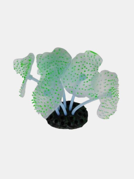 Коралл-Гриб силиконовый, декорация для аквариума, Грибы для аквариума