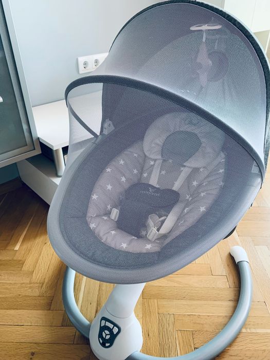 Люлка - шезлонг Cangaroo - Cloud, сива