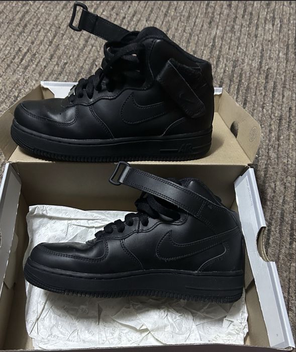 Air force 1 mid negru
