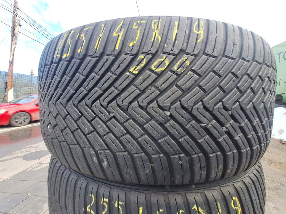 2 anvelope allseasons 255/45r19 Continental 2024 Montaj Gratuit