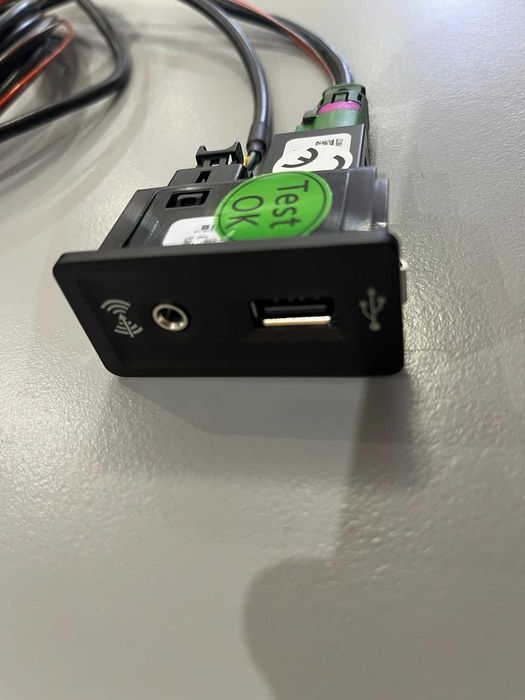 Mufa USB-AUX+ cablaj carplay,android auto-AppConnect vw,skoda