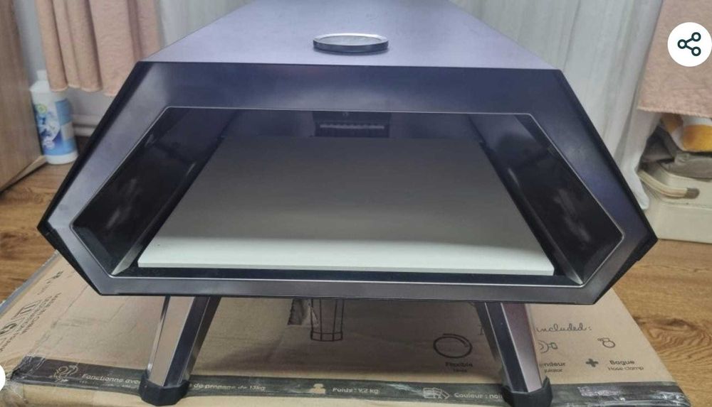 Cuptor pizza pe gaz butelie pita