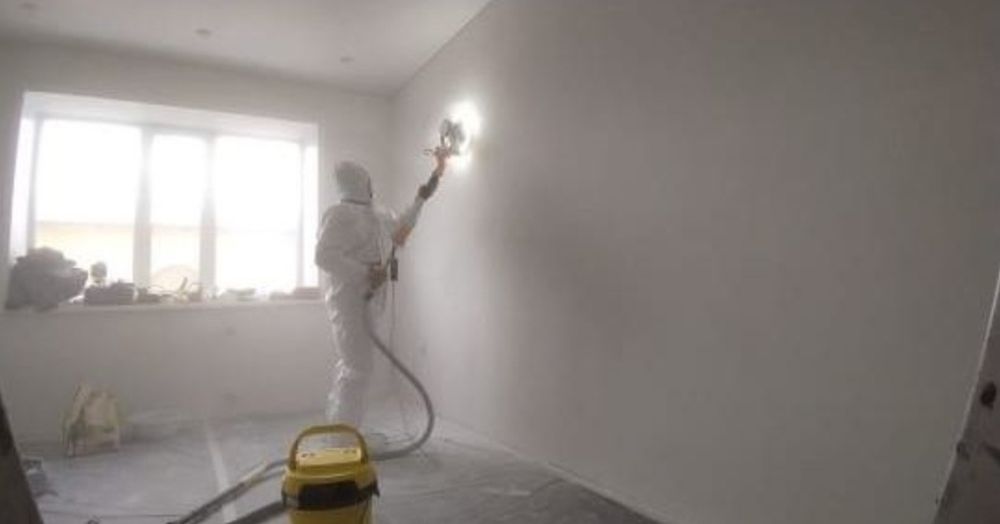 Шпатлевка, покраска стен