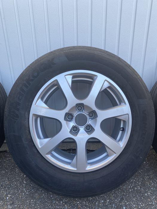 Jante Audi Q5 originale 17’’ 5x112 + cauciucuri de vara 235/65/17