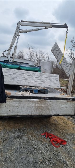 Vand iveco basculabil cu macara