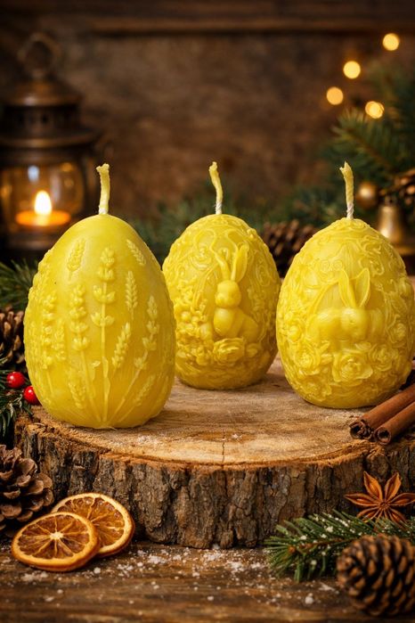 Свещи от пчелен восък