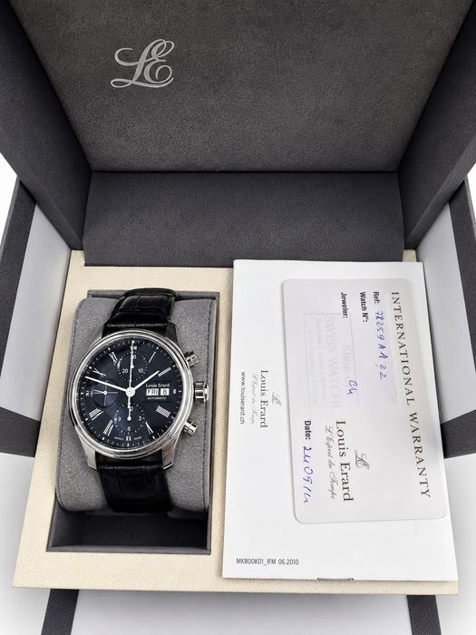 Швейцарские часы Louis Erard Heritage Chronograph