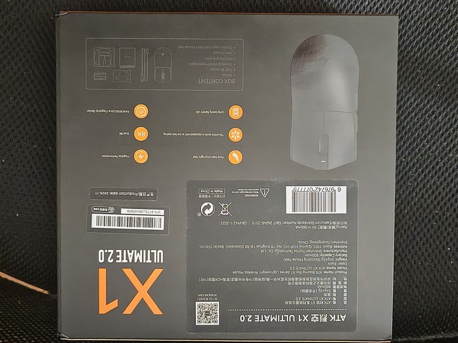 Мишка ATK Blazing Sky X1 V2 Ultimate 8k hz