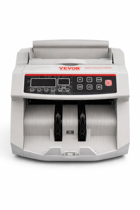 Банкнотоброячна машина VEVOR | НОВА | UV/MG | 1000 бр/мин | Дисплей