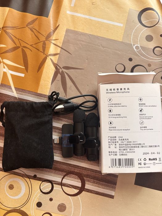 Петличный микрофон Wireless Microphone