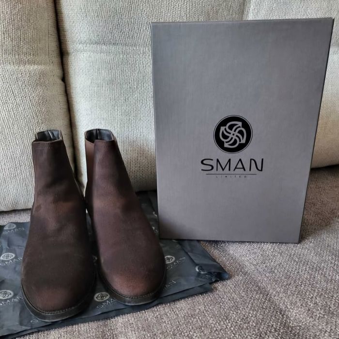 Зимние ботинки на меху SMAN