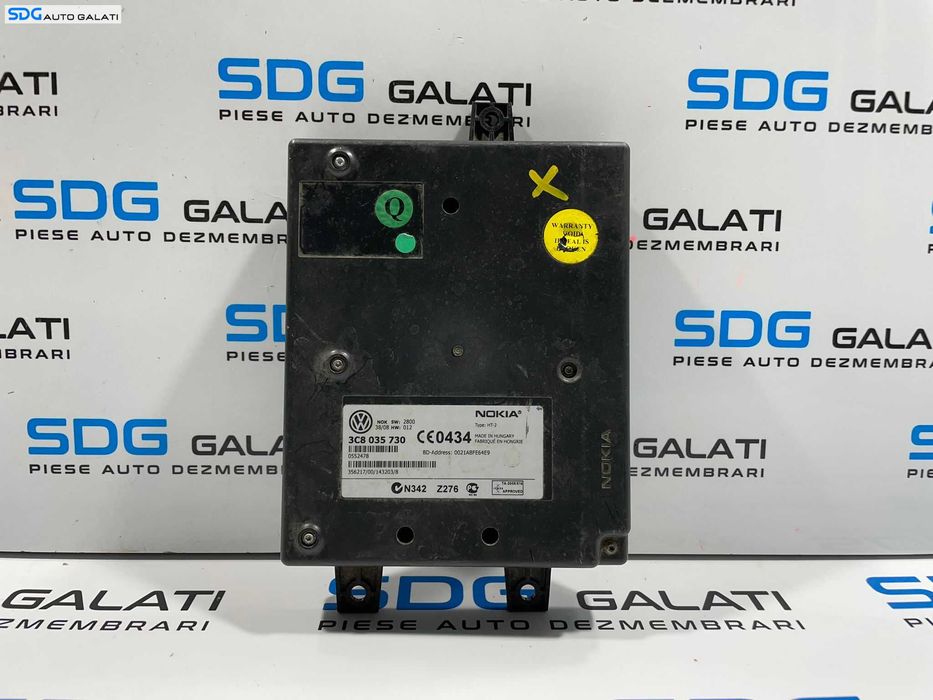 Unitate Modul Calculator Bluetooth Skoda Octavia 2 2004 - 2008 Cod 3C8035730 [L3739]
