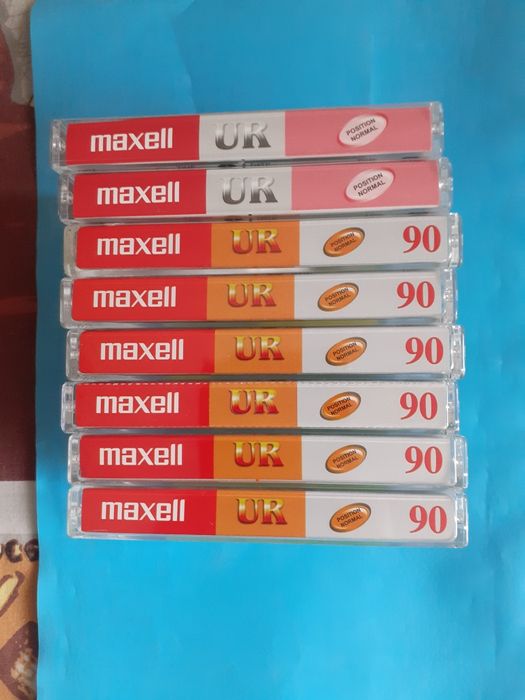 Lot 9 bucati casete audio Maxell UR 90 ca noi