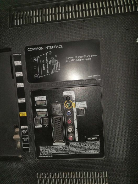 Телевизор б/у круглые пятна